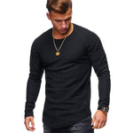 New Arrival Casual Pullover Men Long Sleeve O-Neck