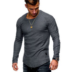 New Arrival Casual Pullover Men Long Sleeve O-Neck