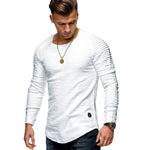 New Arrival Casual Pullover Men Long Sleeve O-Neck