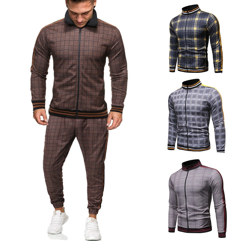 2020 Gentlemen Tracksuit men Fashion set