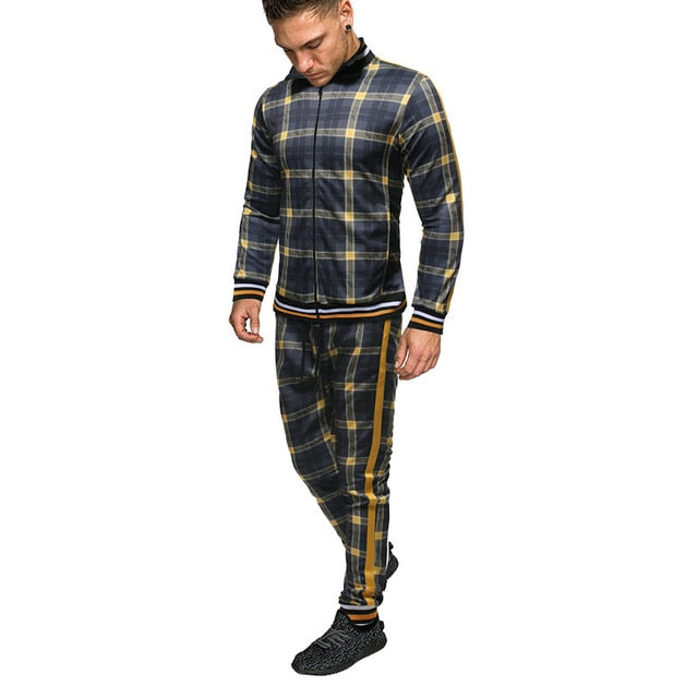 2020 Gentlemen Tracksuit men Fashion set