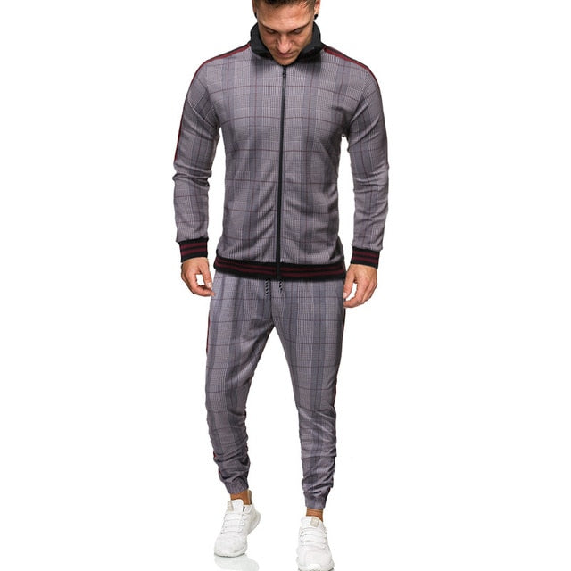 2020 Gentlemen Tracksuit men Fashion set