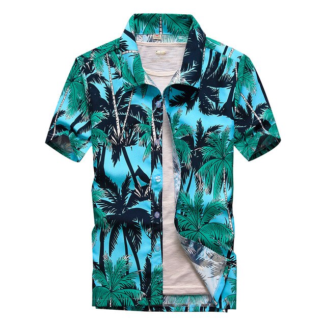 Aloha Hawaiian Shirt Men Clothes