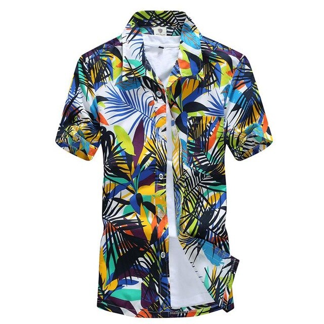 Aloha Hawaiian Shirt Men Clothes