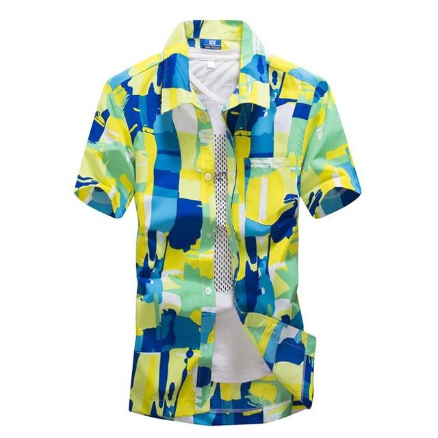 Aloha Hawaiian Shirt Men Clothes