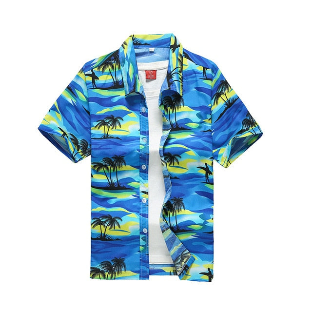 Aloha Hawaiian Shirt Men Clothes