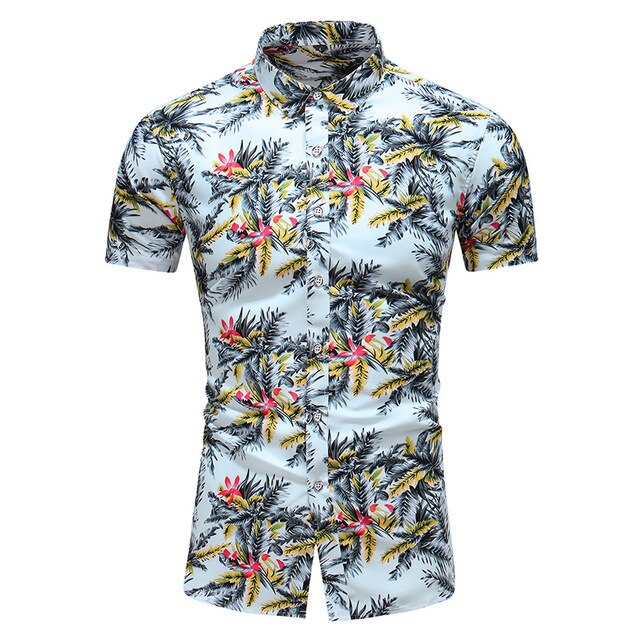 2020 US New Hawaiian Shirt for Men