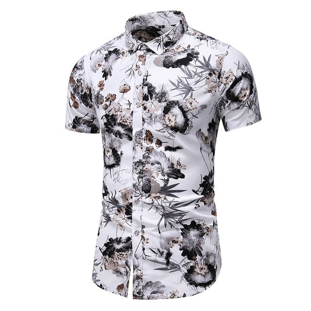 2020 US New Hawaiian Shirt for Men