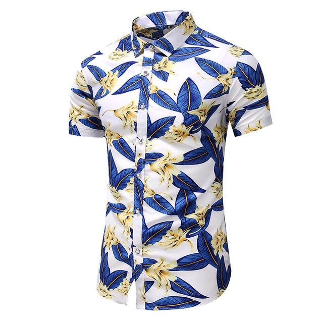 2020 US New Hawaiian Shirt for Men