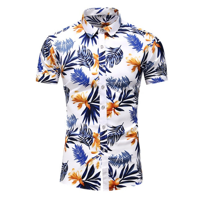 2020 US New Hawaiian Shirt for Men