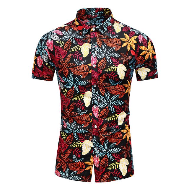 2020 US New Hawaiian Shirt for Men