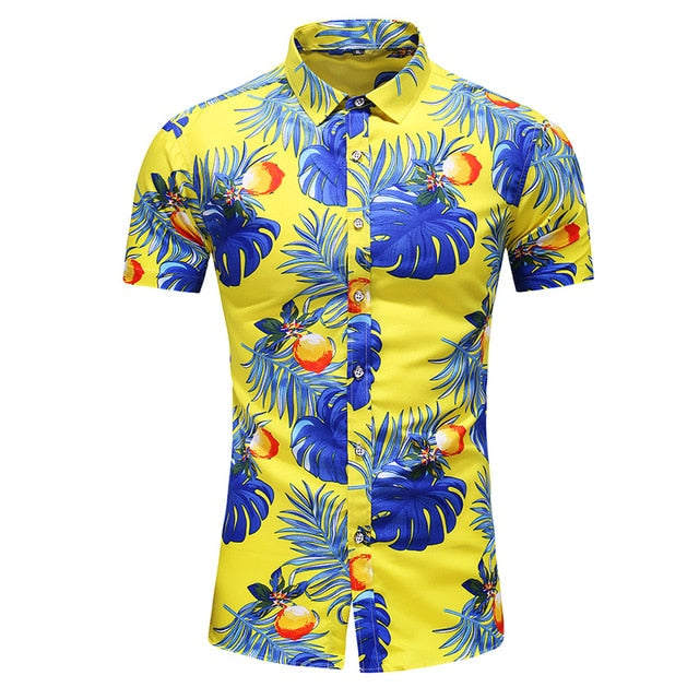 2020 US New Hawaiian Shirt for Men