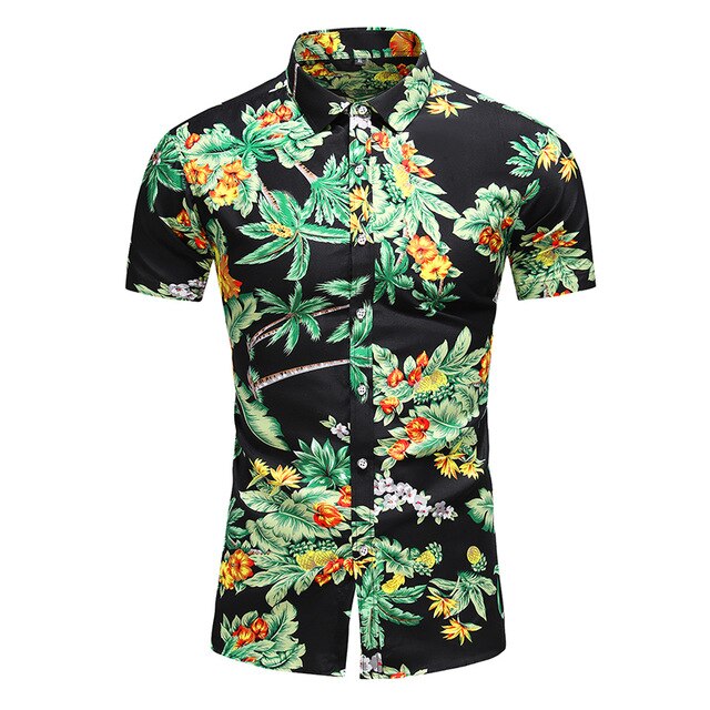 2020 US New Hawaiian Shirt for Men