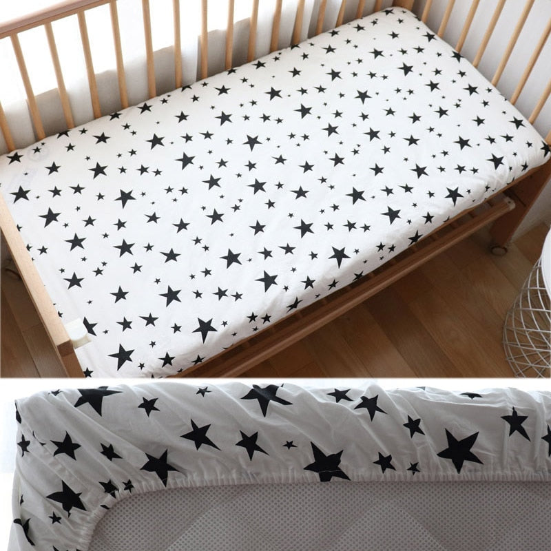 Baby Fitted Sheet For Newborns Cotton