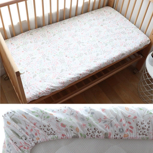 Baby Fitted Sheet For Newborns Cotton