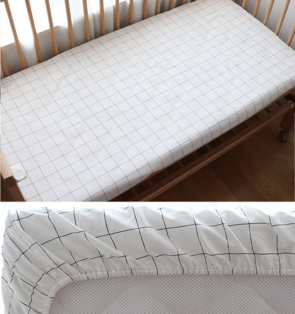 Baby Fitted Sheet For Newborns Cotton