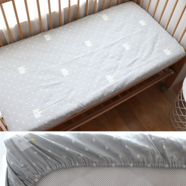 Baby Fitted Sheet For Newborns Cotton