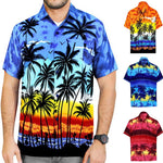 2020 New Hawaiian Print Beach Shirt Fashion