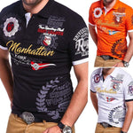 Summer Polo Shirt Men Short Sleeve