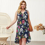 New 2020 summer plus size long dress for women