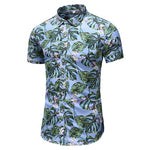 2020 Fashion Print Short Sleeve Hawaiian Shirt