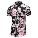 2020 Fashion Print Short Sleeve Hawaiian Shirt