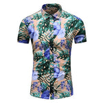 2020 Fashion Print Short Sleeve Hawaiian Shirt