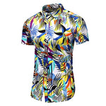 2020 Fashion Print Short Sleeve Hawaiian Shirt