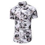 2020 Fashion Print Short Sleeve Hawaiian Shirt