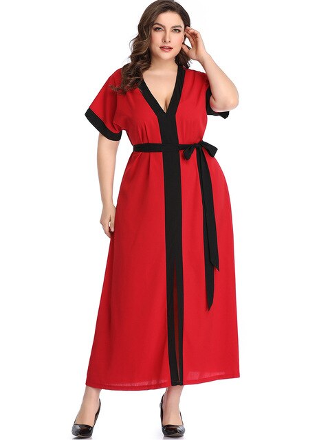 New 2020 summer plus size long dress