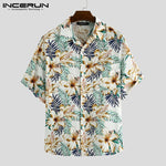 2020 Fashion Men Hawaiian Shirt Short Sleeve