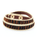 Leopard Leather Bracelets For Women