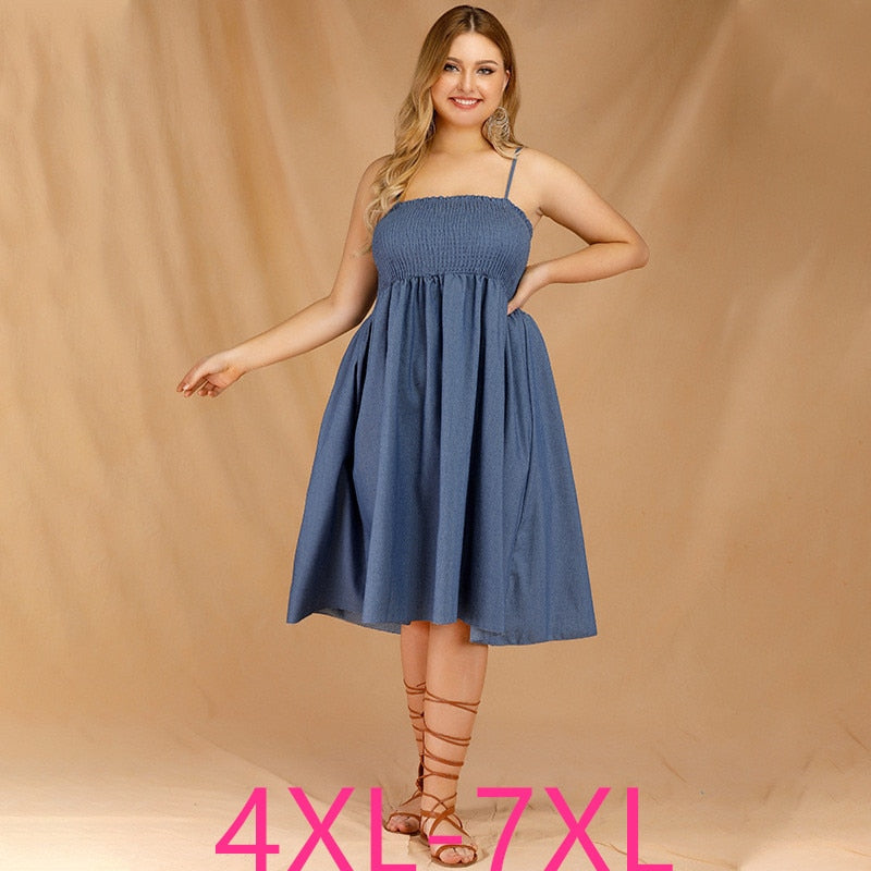 2019 summer plus size dress for women