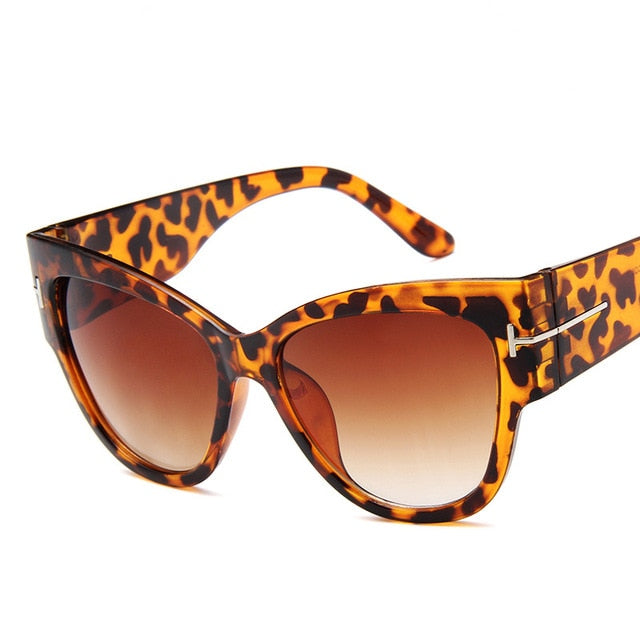 New Fashion Brand Designer Cat Eye Women Sunglasses