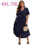 New 2020 summer plus size long dress for women