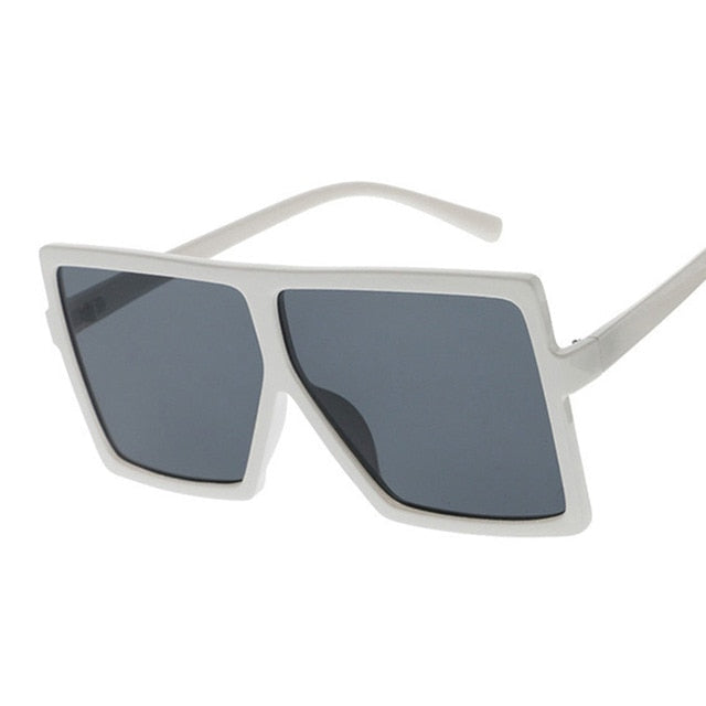 Oversized Shades Women Sunglasses Black Fashion Square