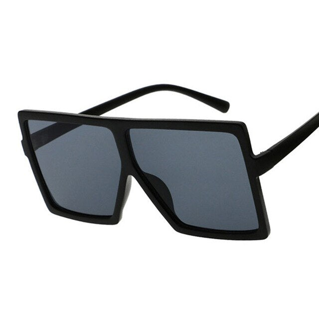 Oversized Shades Women Sunglasses Black Fashion Square