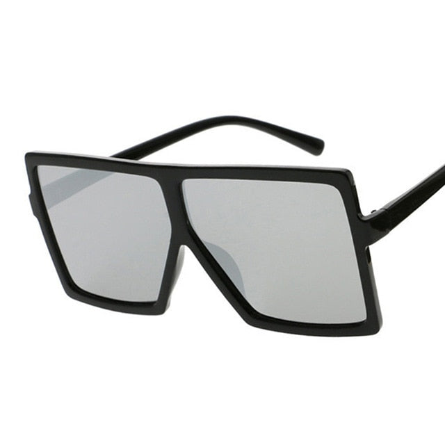 Oversized Shades Women Sunglasses Black Fashion Square