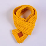 lovely cotton knitted kids scarf