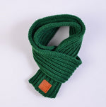 lovely cotton knitted kids scarf