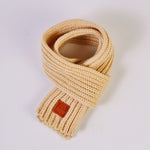 lovely cotton knitted kids scarf