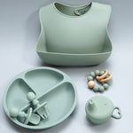 Roll up Travel Baby Bib Set