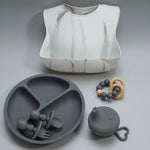 Roll up Travel Baby Bib Set