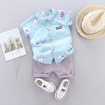 Summer Infant Suit Baby Clothing Set for Boys