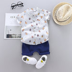 Summer Infant Suit Baby Clothing Set for Boys