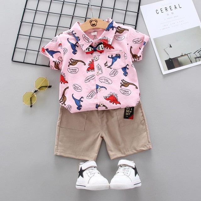 Summer Infant Suit Baby Clothing Set for Boys