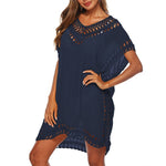 2020 Sexy Crochet Knitted Beach Cover up