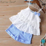 Humor Bear Girls Clothing Set Pearl Girls Clothes Set