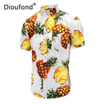 Dioufond Men's Casual Short Sleeve shirt