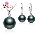 Classic Nice Pearl Jewelry Sets 925 Sterling Silver